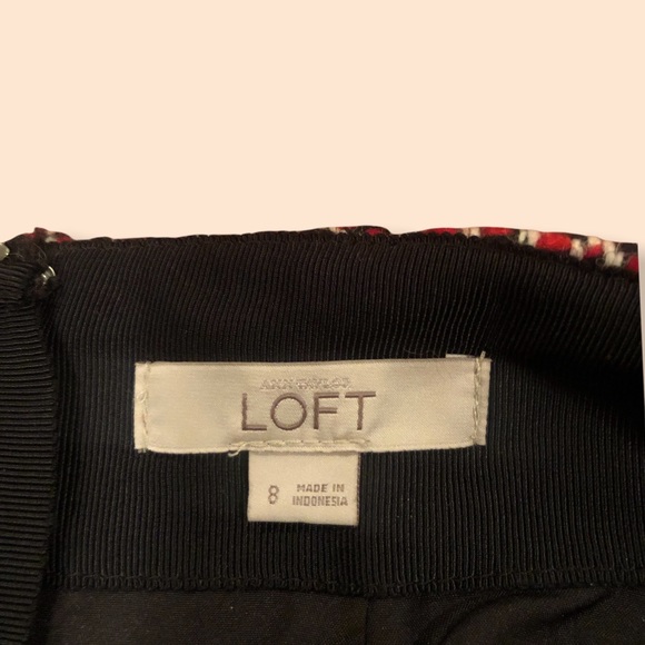 Women’s Woven Skirt Size 8 Anne Taylor Loft - Picture 4 of 5